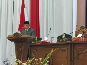 Paripurna Dewan, Muhammad Rusli Resmi Mundur Sebagai Wakil Bupati Tanah Bumbu