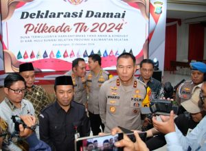 Road Tour Deklarasi Damai Polda Kalsel, Irjen Pol Winarto Harap Suasana Pilkada 2024 Tetap Damai Dan Sejuk